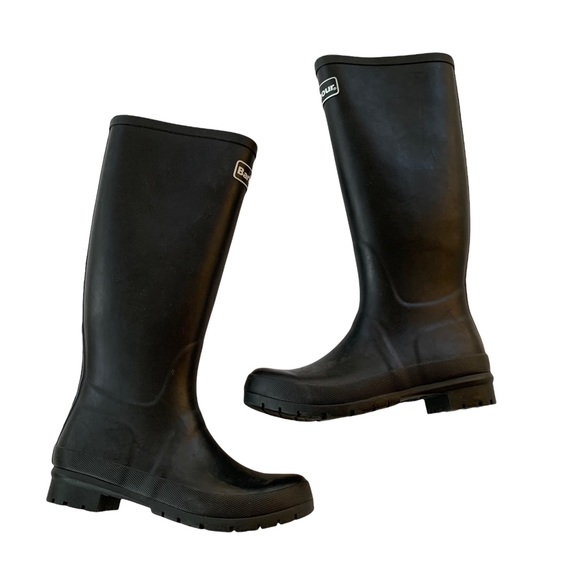 Barbour Boots Abbey Wellington Black 